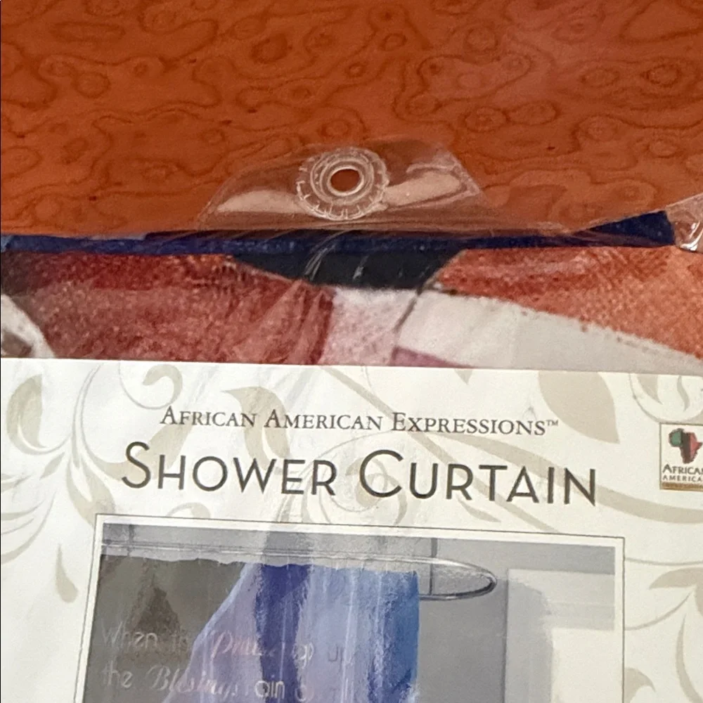 Multicolor Dance Shower Curtain and Mat set
